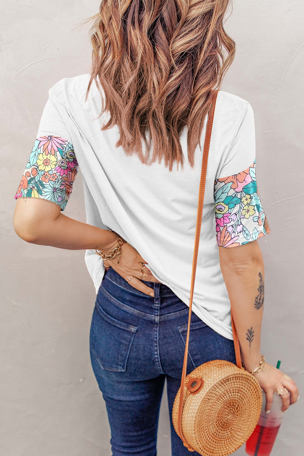 Sky Blue Pocket Short Sleeve Drawstring Lounge Set