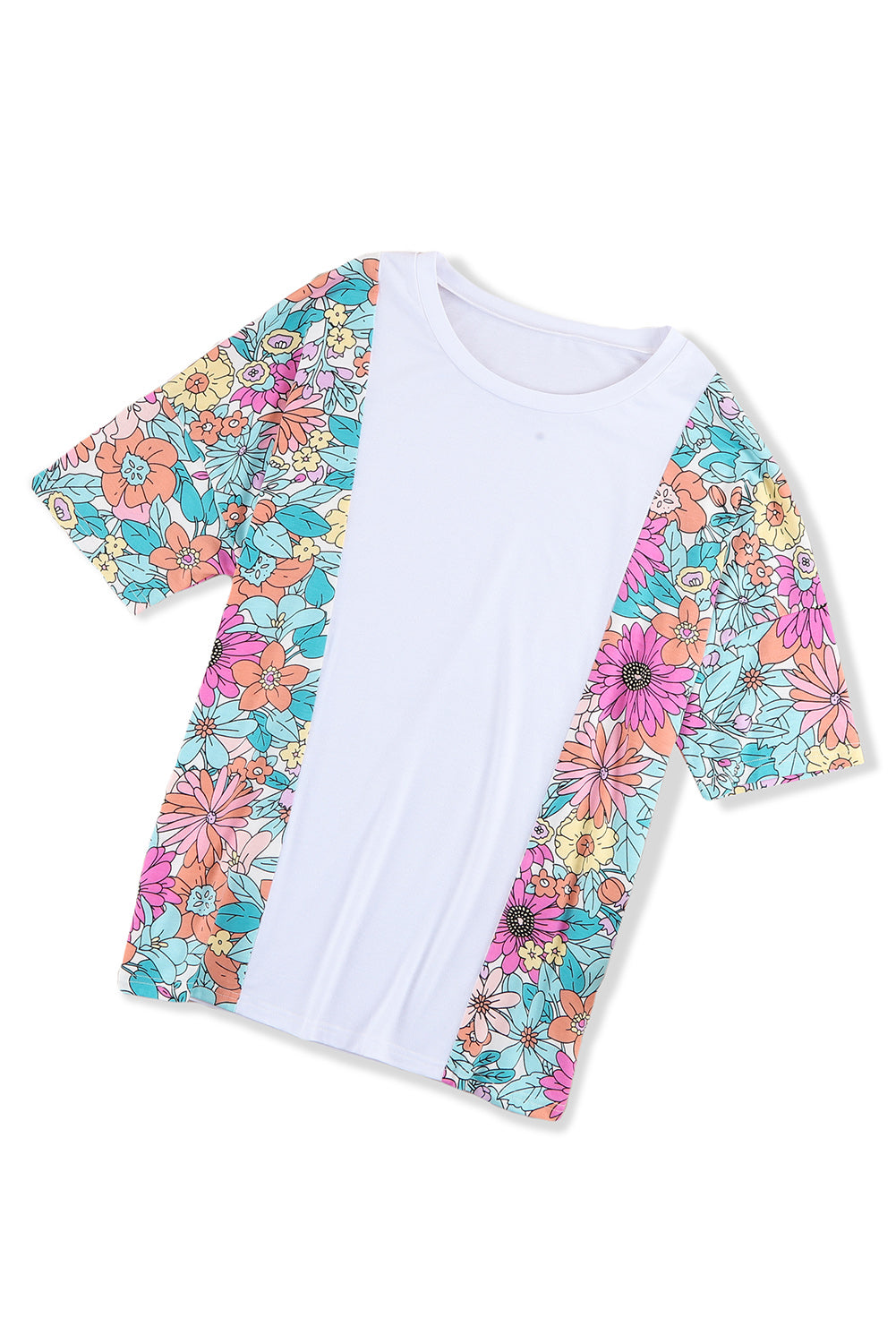 Sky Blue Pocket Short Sleeve Drawstring Lounge Set