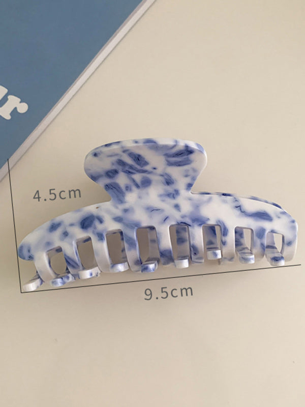 New vintage blue and white blue and white porcelain pattern hairpin