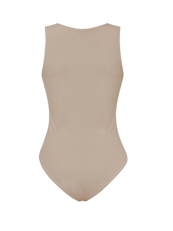 Women's Knitted Sexy Ribbed Skinny Sleeveless