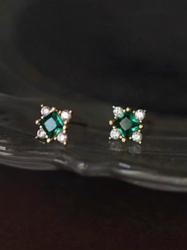 New small retro exquisite niche mini earrings
