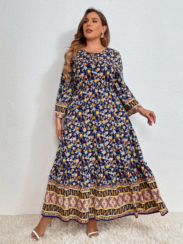 Women's Boho Maxi Dress