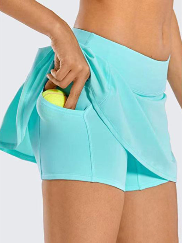 Women's Solid Color The Exercise Skort