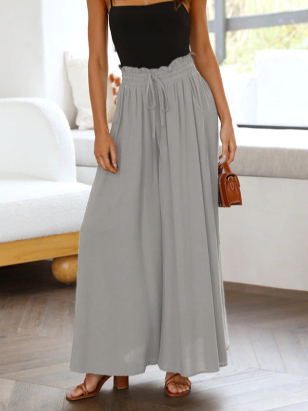 Casual wide-leg explosive style loose casual fashion trousers