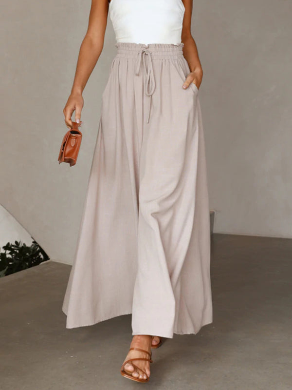 Casual wide-leg explosive style loose casual fashion trousers