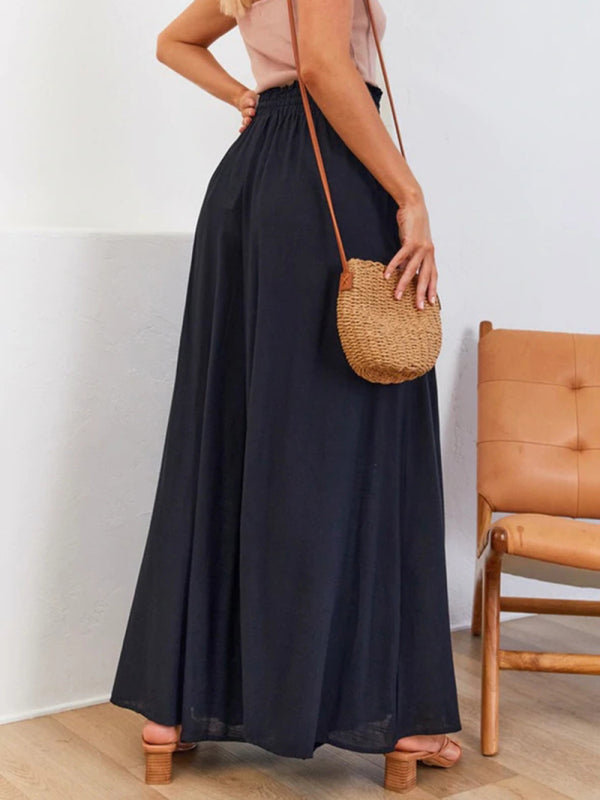 Casual wide-leg explosive style loose casual fashion trousers