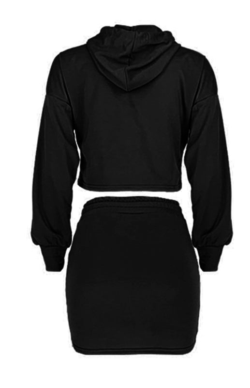 Women'S Casual Sports Sweater Suit Skirt