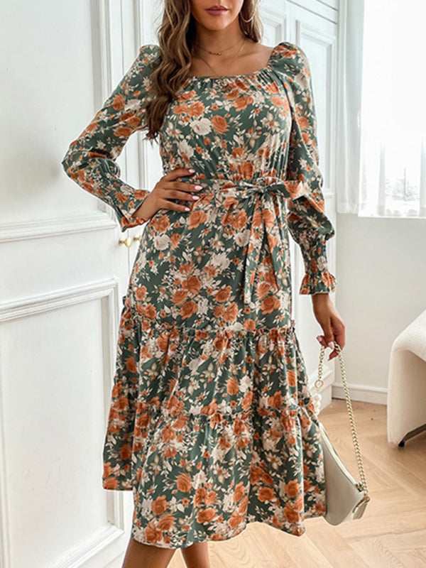 Long Sleeved base Fashion Midi Dress