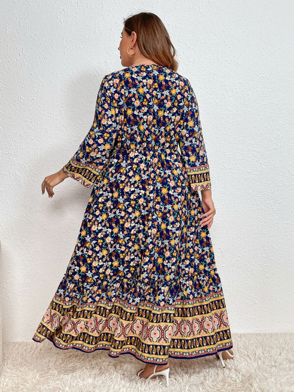 Women's Boho Maxi Dress