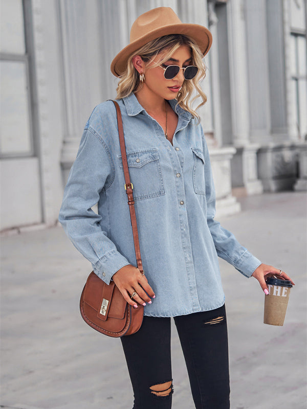 Denim Button Shirt