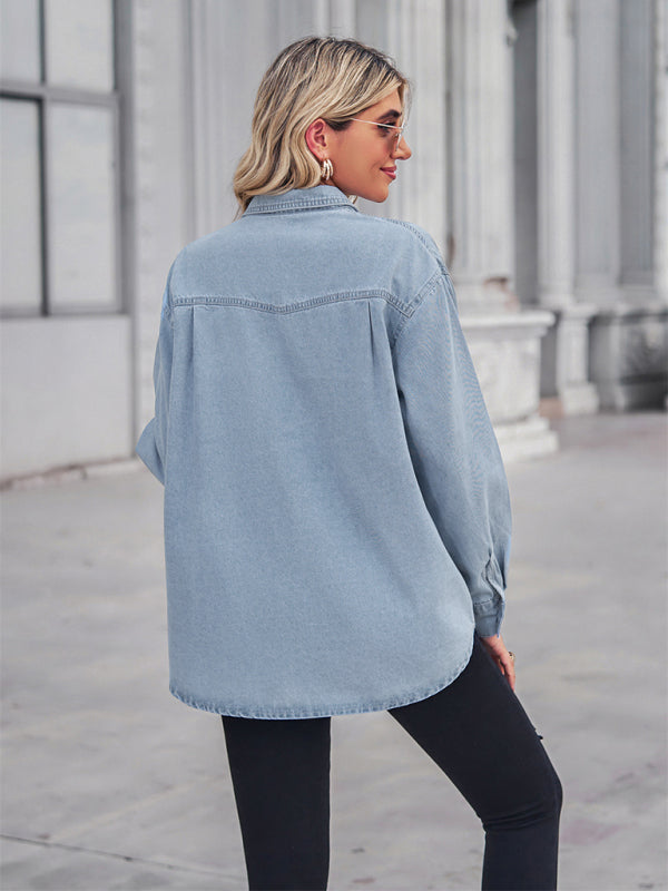 Denim Button Shirt