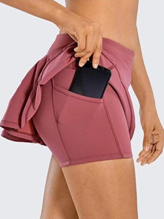 Women's Solid Color The Exercise Skort