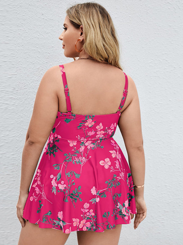 Printed Cami Swimsuit Set